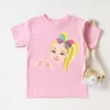 New Style girls t shirts cute Jojo Siwa cartoon print girls pink clothes summer baby girls 1 - JoJo Siwa Shop