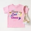 New Style girls t shirts cute Jojo Siwa cartoon print girls pink clothes summer baby girls 6 - JoJo Siwa Shop