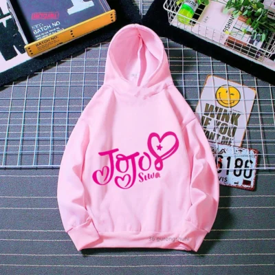 New hot sale children s hoodie jojo siwa graphic print children s pink winter sweatshirt fashion 12 - JoJo Siwa Shop