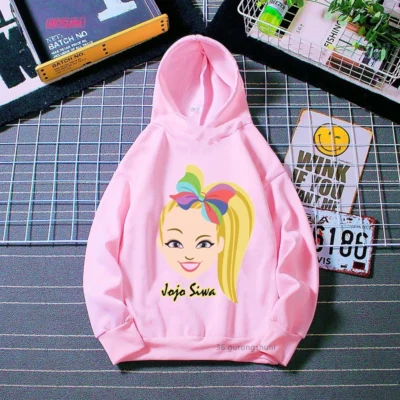 New hot sale children s hoodie jojo siwa graphic print children s pink winter sweatshirt fashion 15 - JoJo Siwa Shop