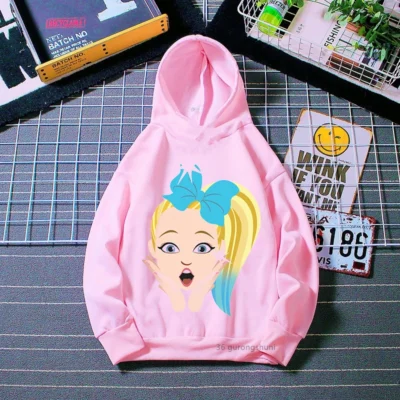 New hot sale children s hoodie jojo siwa graphic print children s pink winter sweatshirt fashion 16 - JoJo Siwa Shop