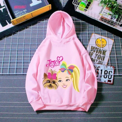 New hot sale children s hoodie jojo siwa graphic print children s pink winter sweatshirt fashion 17 - JoJo Siwa Shop