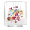 jojo siwa peace love music rainbow sticker jennye mhyli transparent - JoJo Siwa Shop